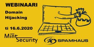 16.6.2020 Domain Hijacking Webinar Spamhaus